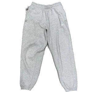 Nike Sportswear Phoenix Baggy Fleece Y2K sweatpants pockets XS Grey A003226
